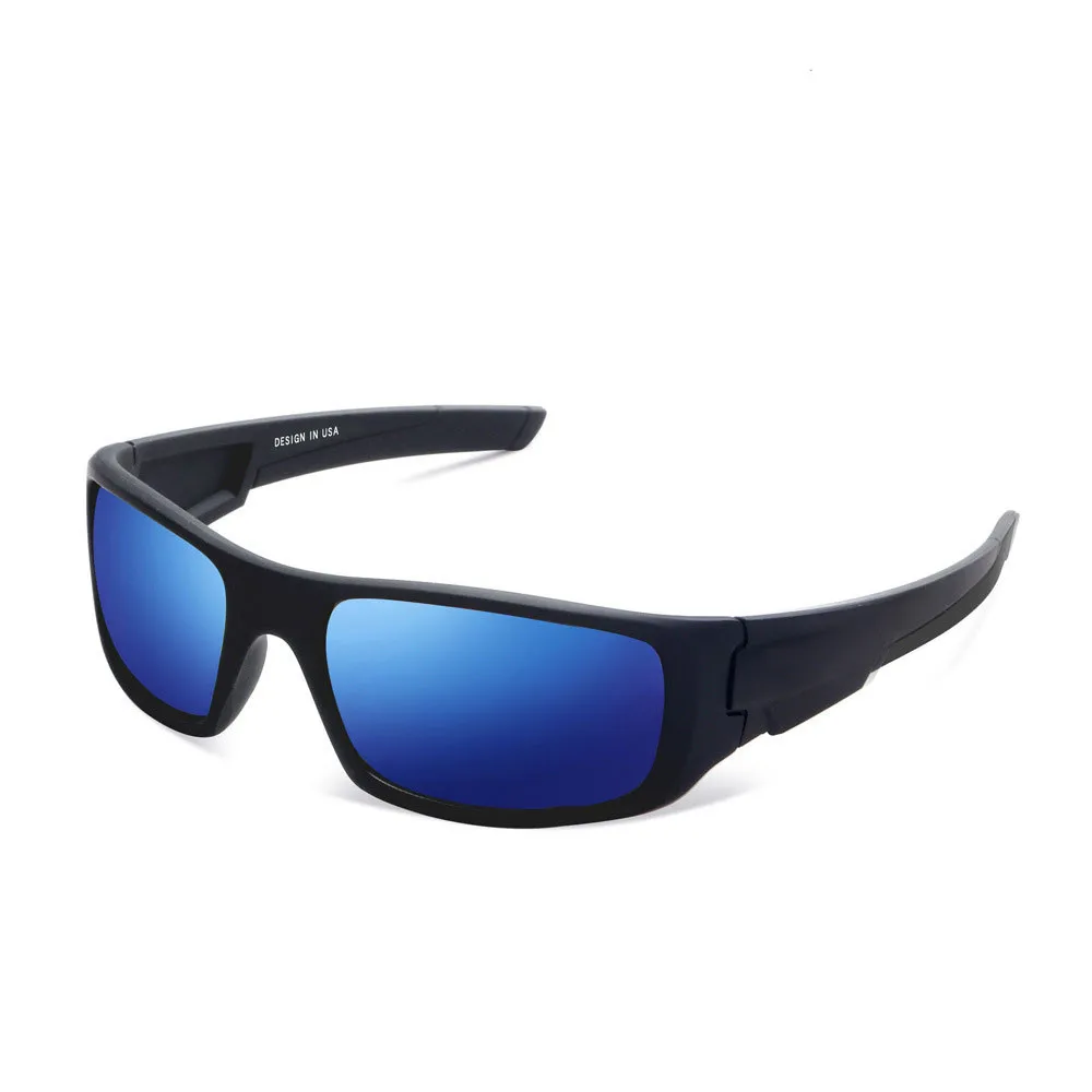 Модные солнцезащитные очки, мужские спортивные солнцезащитные очки с защитой от уф400 лучей, солнцезащитные очки для гольфа, женские очки для вождения, велоспорта, очки для рыбалки - Цвет: B