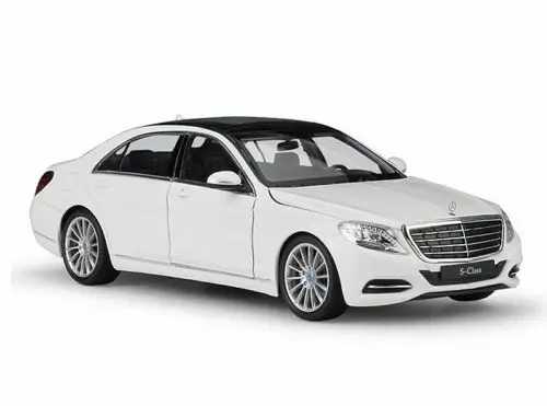 Welly 1:24 Benz s-класс S500 S600 литая модель автомобиля в коробке