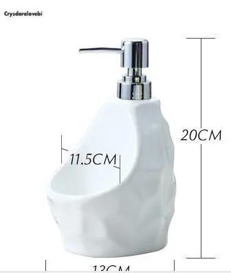650 мл диспенсер для мыла большая емкость посуда для ванной керамическая бутылка для лосьона гель для душа бутылка дезинфицирующее средство для рук флакон для моющего средства бутылка