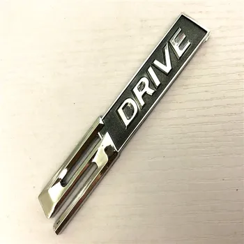 

3D Chrome alloy 5Drive Badge Emblem car sticker For BMW X1 X3 X5 X6 E70 E83 E90 E91 F15 F16 F20 F21 F30 F10 car styling