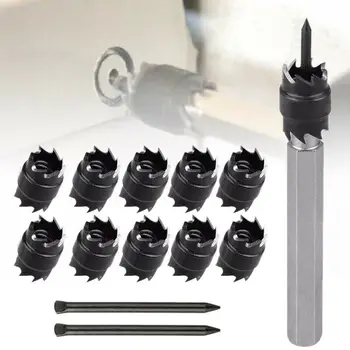 

13Pcs Double Sided 3/8 High Speed Spot Weld Cutter HSS Drill Bit Welder Tool Uk
