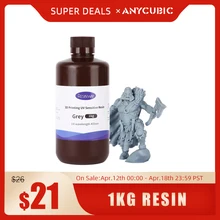 Resina de resinway 405nm para a impressora 3d lcd anycúbico fóton mono x impressão 3d material resinas uv