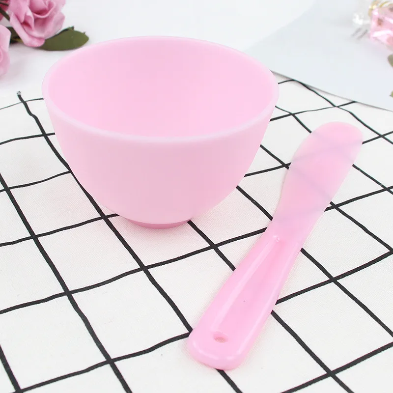 2 шт./компл. Для женщин Леди DIY маска для лица комплект чаша для приготовления маски для лица палочка для перемешивания ложка набор шпателей косметические Красота средство для ухода за кожей