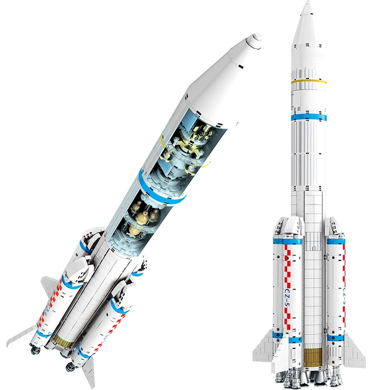 Конструктор космическая станция SEMBO ракета городской корабль роккетная модель