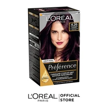 L'Oreal Paris Стойкая краска для волос "Preference", оттенок 4.26, Благородный Сливовый