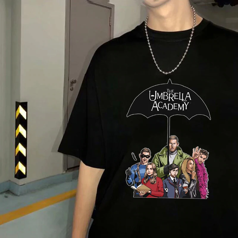 The Umbrella Academy Men T-shirt Fashion Artwork Printed Tee | Мужская одежда