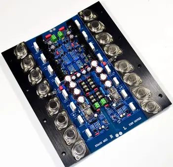 

2Pcs KSA100 Gold Sealed Tube Amplifier Audio Board 100Wx2 High Power HIFI Stereo Class A Amplifier Home Theater Amp