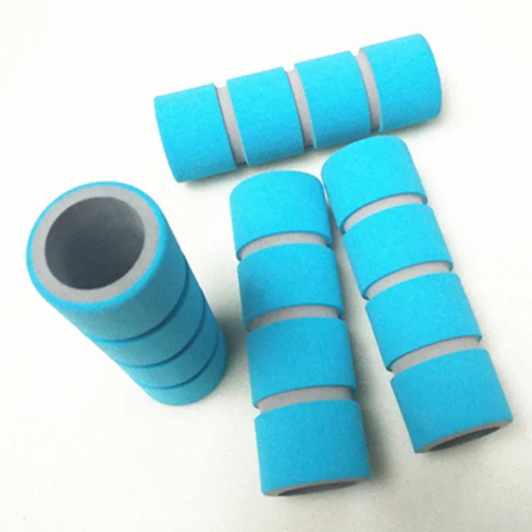 

Sports Equipment Double Color 15 Diameter NBR Handle Sleeve EVA Sponge wo ba tao Rubber-Plastic Hollow Tube Manufacturers Direct
