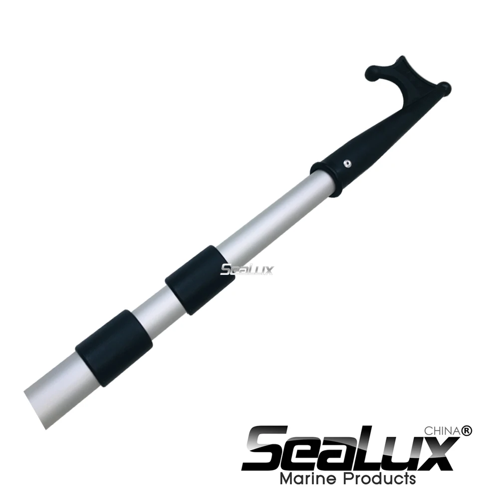 Sealux 3 шага Pro телескопическая лодка крюк для морской лодки рыбалка на яхте морской аксессуар