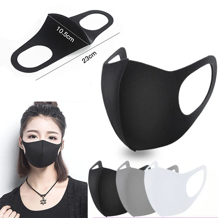 

6pcs Fashion Mouth Mask mascherine Anti Dust Mask Mondkapje Elastic Earloop Face Mouth Mask Reusable custom face mask