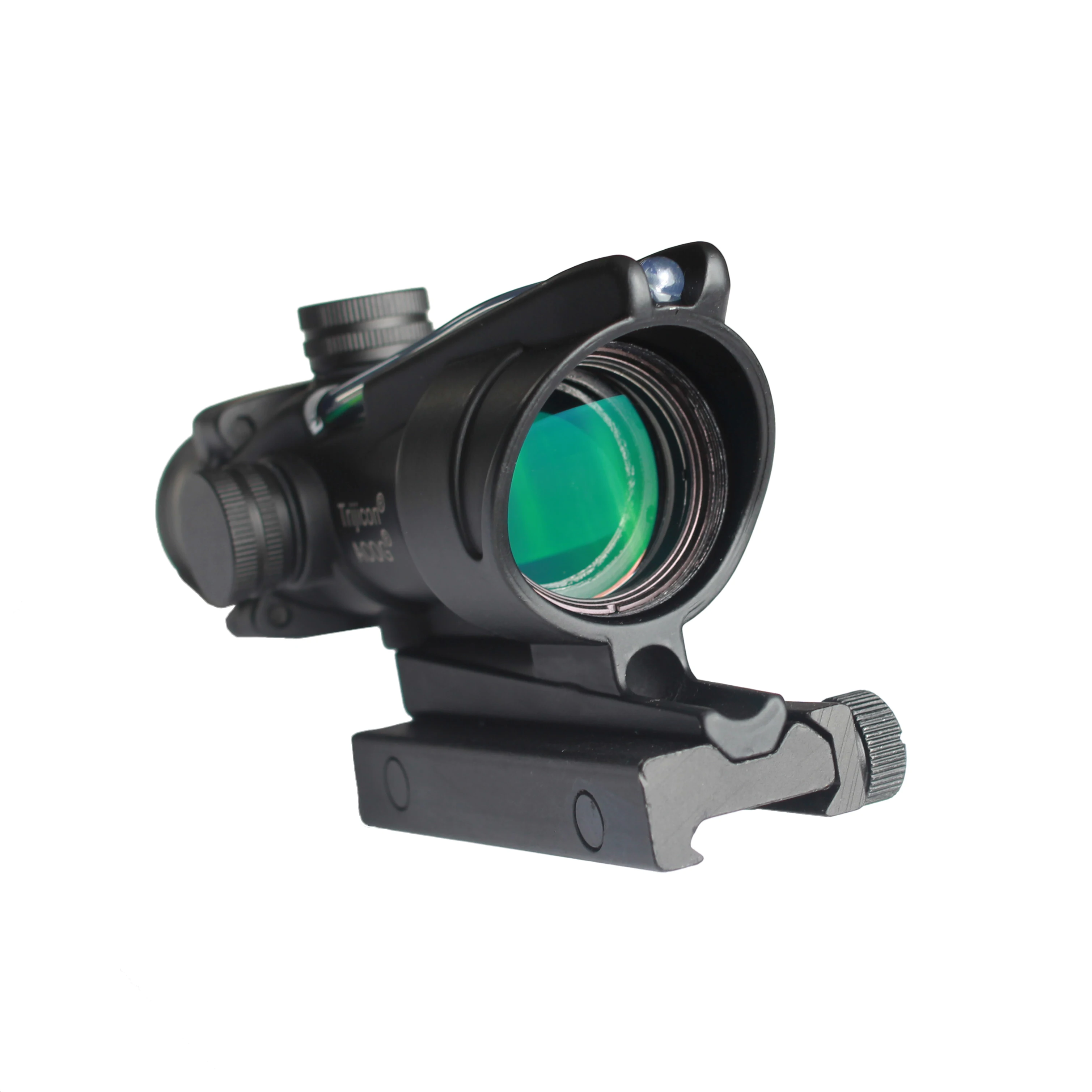 SPINA оптический Охотничий Прицел ACOG 4X32 оптика из настоящего волокна красный
