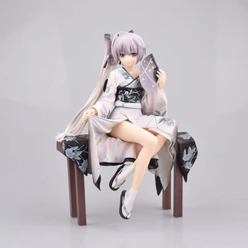 

Yosuga no Sora Kasugano Sora anime model action toys figures kimono Ver. 21cm painted collection sitting posture FA7219