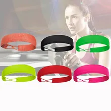 Унисекс широкая спортивная повязка для йоги головная повязка головная эластичная повязка повязки для волос