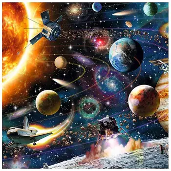 

1000 Pcs Jigsaw Puzzles Educational Toys Scenery Space Stars Educational Puzzle Toy For Kids/Adults Birthday Gift Fast Delivery
