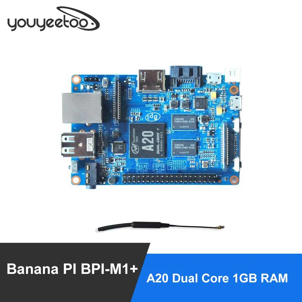 YouyeetooOriginal Banana Pi BPI M1 Plus A20 двухъядерный 1 ГБ ОЗУ с открытым исходным кодом макетная