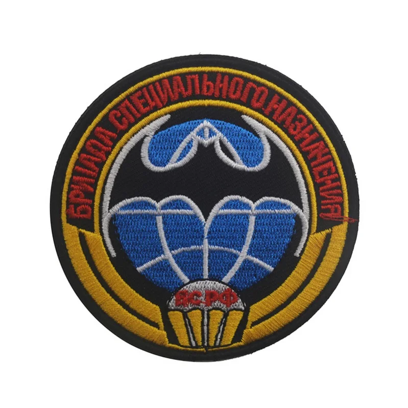 A Россия Министерства обороны разведки русской армии Военная Униформа рукавами в мозаичном стиле спецназа войск спецназа эмблема «летучая мышь» - Цвет: A