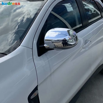 

Rearview Mirror Cover Trim For Mitsubishi RVR/ASX/Outlander Sport ES 2020 2021 Carbon Fiber Decoration Frame Covers Car Styling