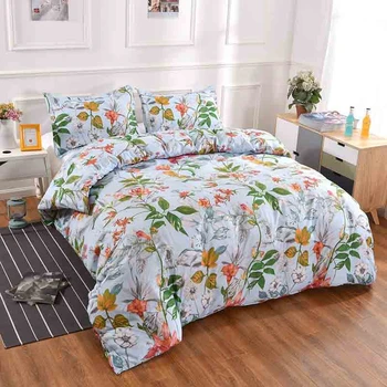 

Top-Lightweight Bedding Duvet Cover, Pillowcase, Multicolored Floral Pattern, Bedding Set, Home Textile Three-Piece