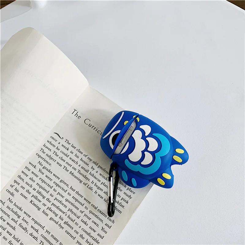 Q UNCLE милые Чехлы для собак Тедди для Apple Airpods2 беспроводной Bluetooth 2 поколения сумка пара силиконовая гарнитура коробка защитный чехол - Цвет: 909042