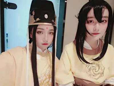 Jin Guangyao Косплей Аниме MO DAO ZU SHI костюм гроссмейстера демонического культивирования костюмы на Хэллоуин для мужчин и женщин полный комплект