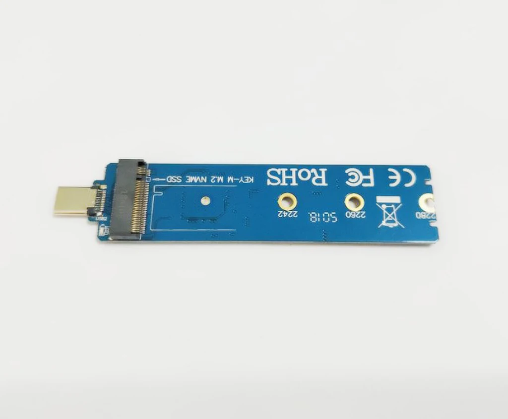 Корпус HDD USB3.1 type C SSD корпус/коробка/адаптер NVME M.2 SSD USB адаптер SSD M2 корпус/Чехол M.2 для 2242 2260 2280