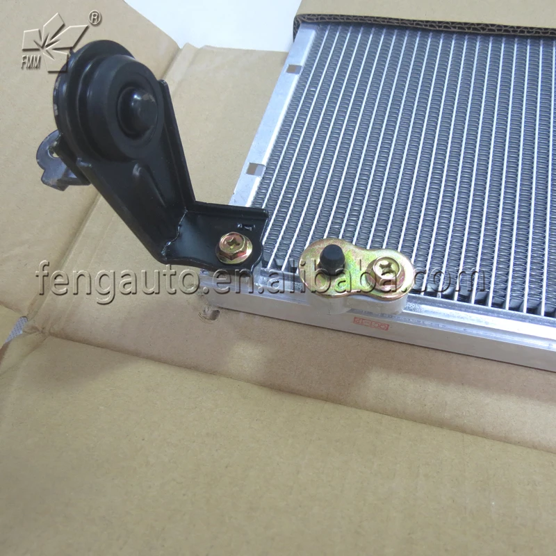 size 627*528.2*16MM auto ac condenser for toyota prado
