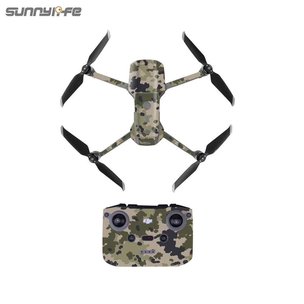 Sunnylife DJI Mavic Air 2 ПВХ наклейки защитная пленка Водонепроницаемая устойчивая к