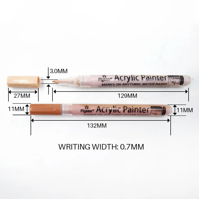 12 Colors Acrylic Paint Marker Pens for Body Paint Canvas Stone Glass Ceramic Surfaces DIY Crafts Making Art Supplies permanent marker pen marker pens color marker pens permanent marker permanent markers pen marker paint marker pen markers pen marker pen acrylic paint markers