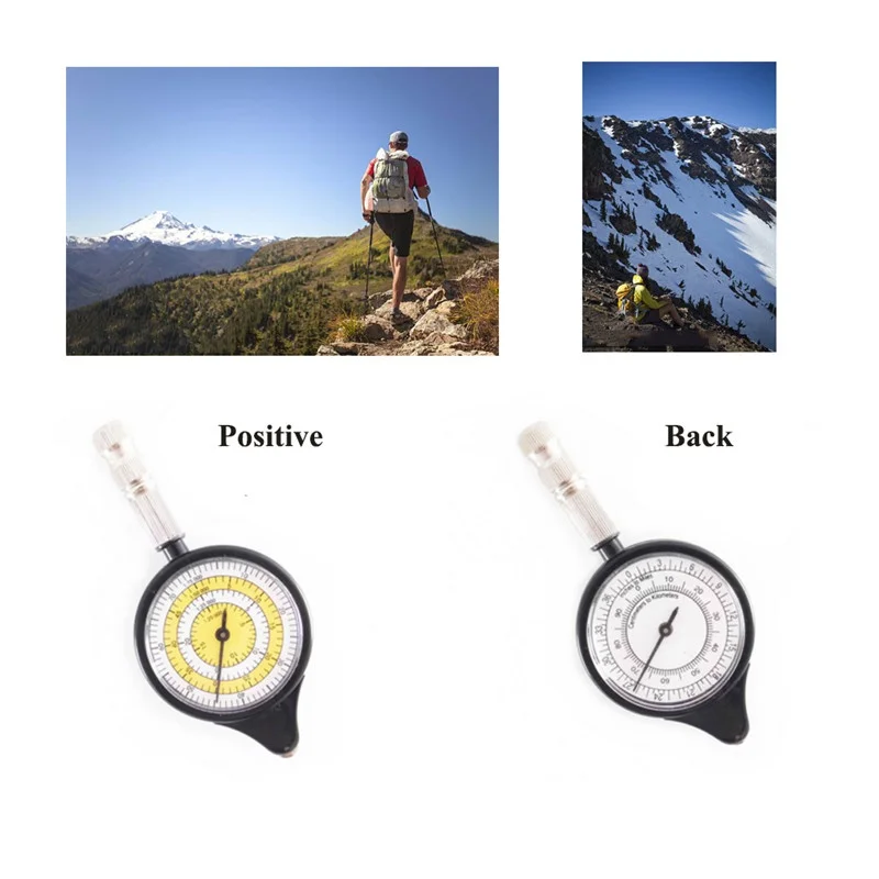 Outdoor Multifunction Compass curvometer With rangefinder Map odometer 10.3