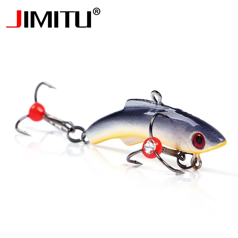 

JIMITU Lead Jig Fishing Lure 15g20g30g wobbler Spoon VIB hard Bait Winter Ice lures Carp pike isca artificial Fising Tackle fish