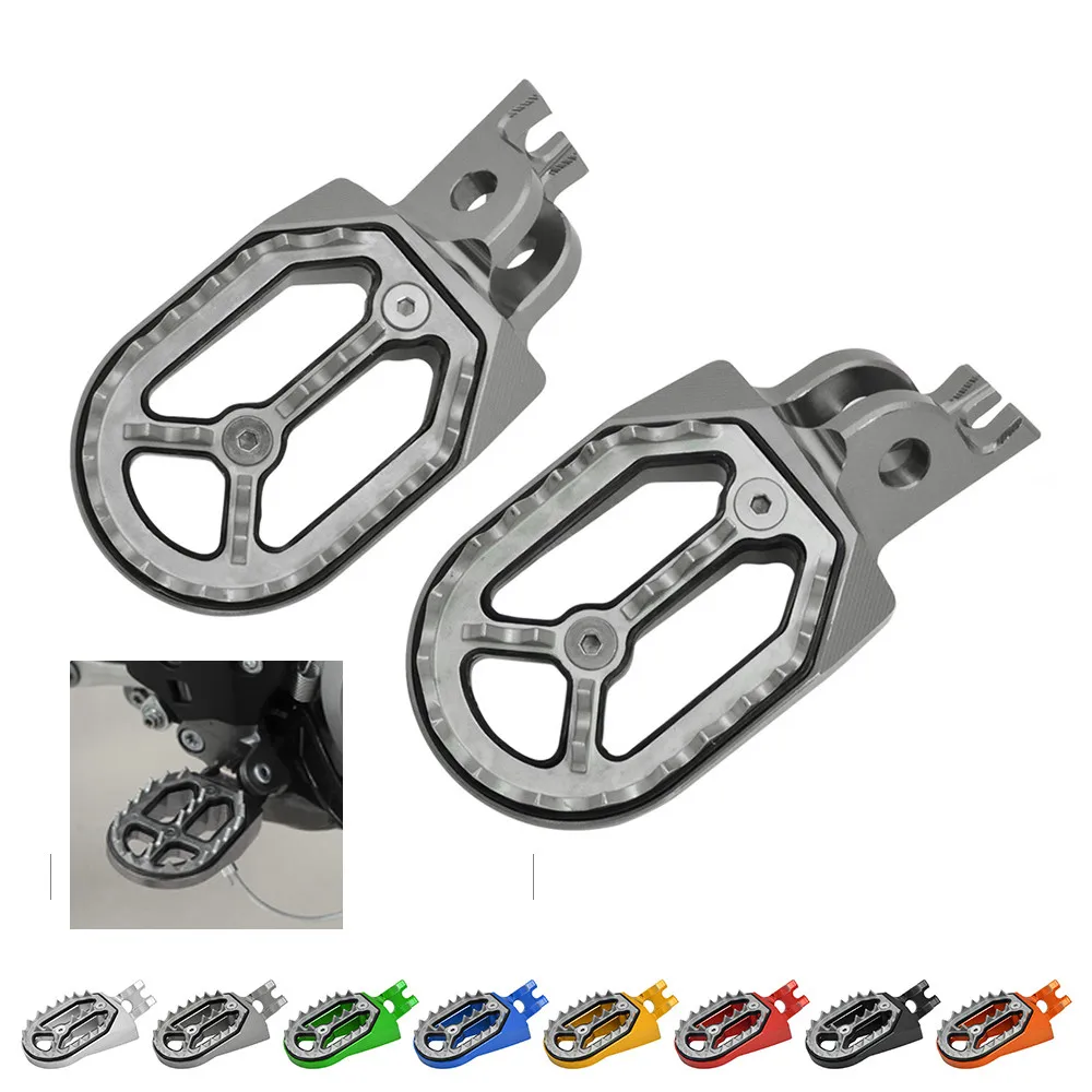 

FootRest Footpegs Foot Pegs Pedals For HONDA CR125 CR250 CRF150R CRF250R CRF250X CRF450R CRF450X CR CRF 150R 250R 250X 450R 450X