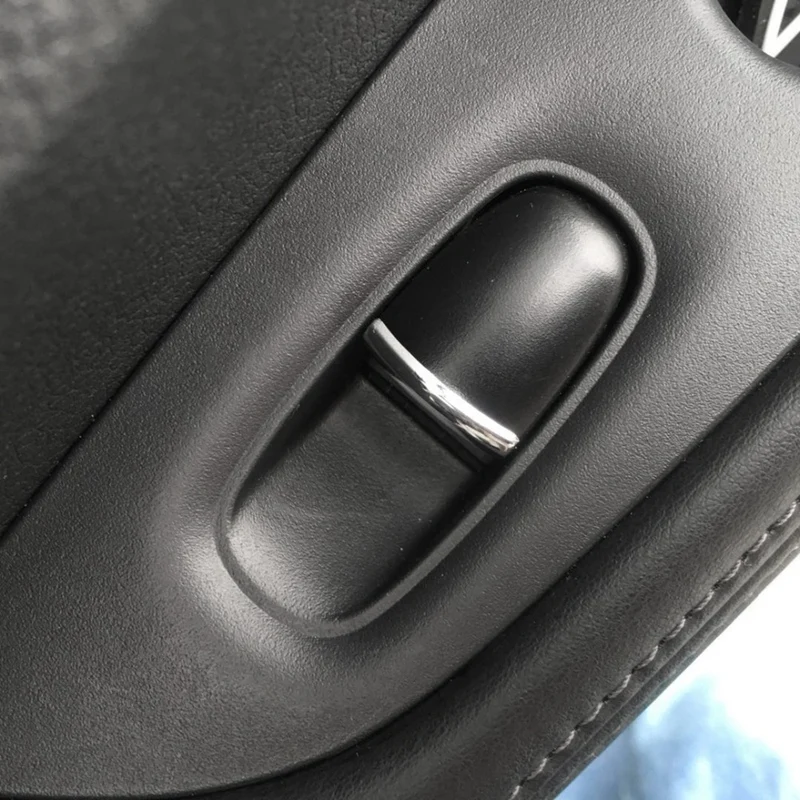 8 шт. для Nissan X-Trail Rogue Qashqai Kick дверь и окно Кнопка подъема аксессуары окно нержавеющая сталь хромированная отделка