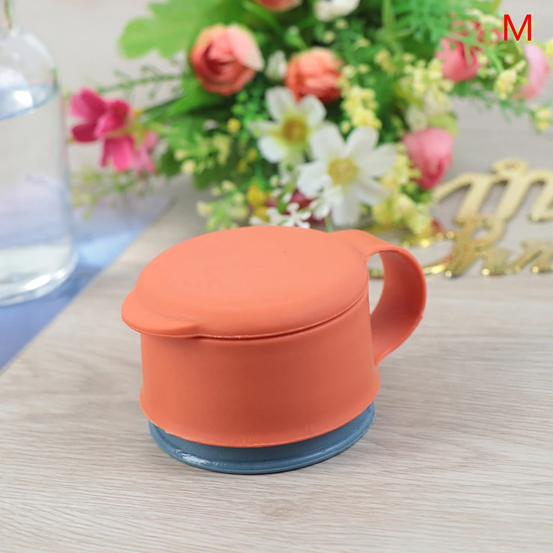 S/M/L Multi-functional Plastic Moisture-proof Cover Orange Food Kitchen Storage Preserve Food Fresh Sealing Bag Cap Household