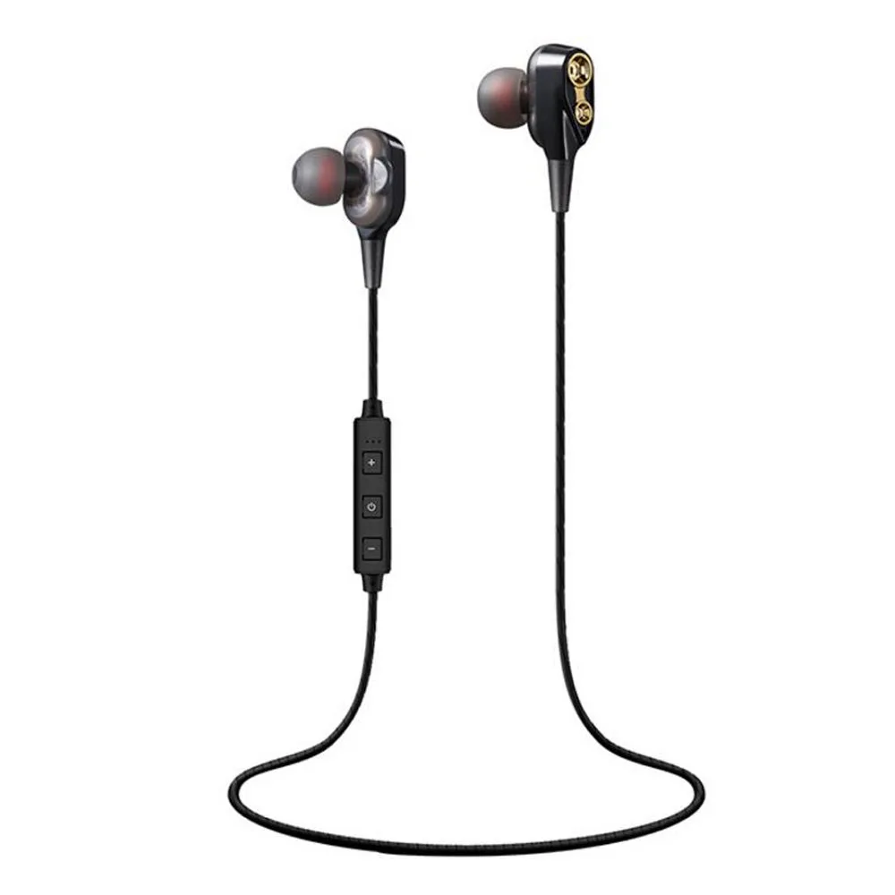 Модные двойные динамики четыре блока мобильный телефон спортивные катушки для