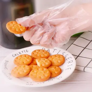 

100PCS Children's Disposable Gloves High-density Durable Thicken Food Handling Gloves