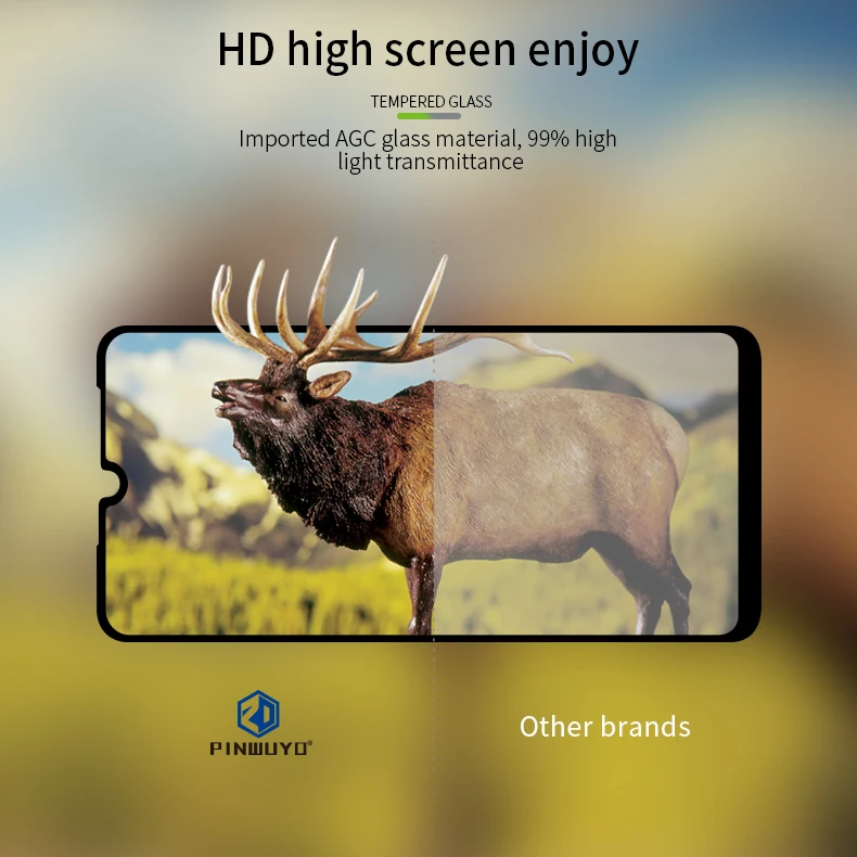 Для MOTO One Macro PINWUYO закаленное стекло для Motorola Moto One Macro 9H полноэкранная Защитная пленка для Motorola One Macro glass
