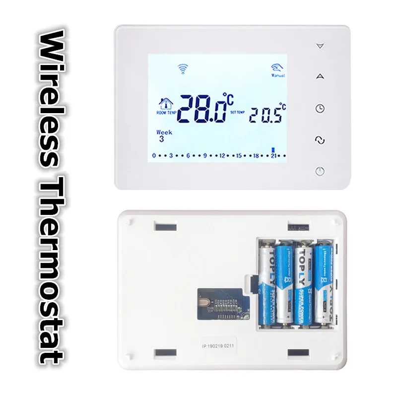 Радиочастотный беспроводной термостат мультипликатор контроль воды подогрева