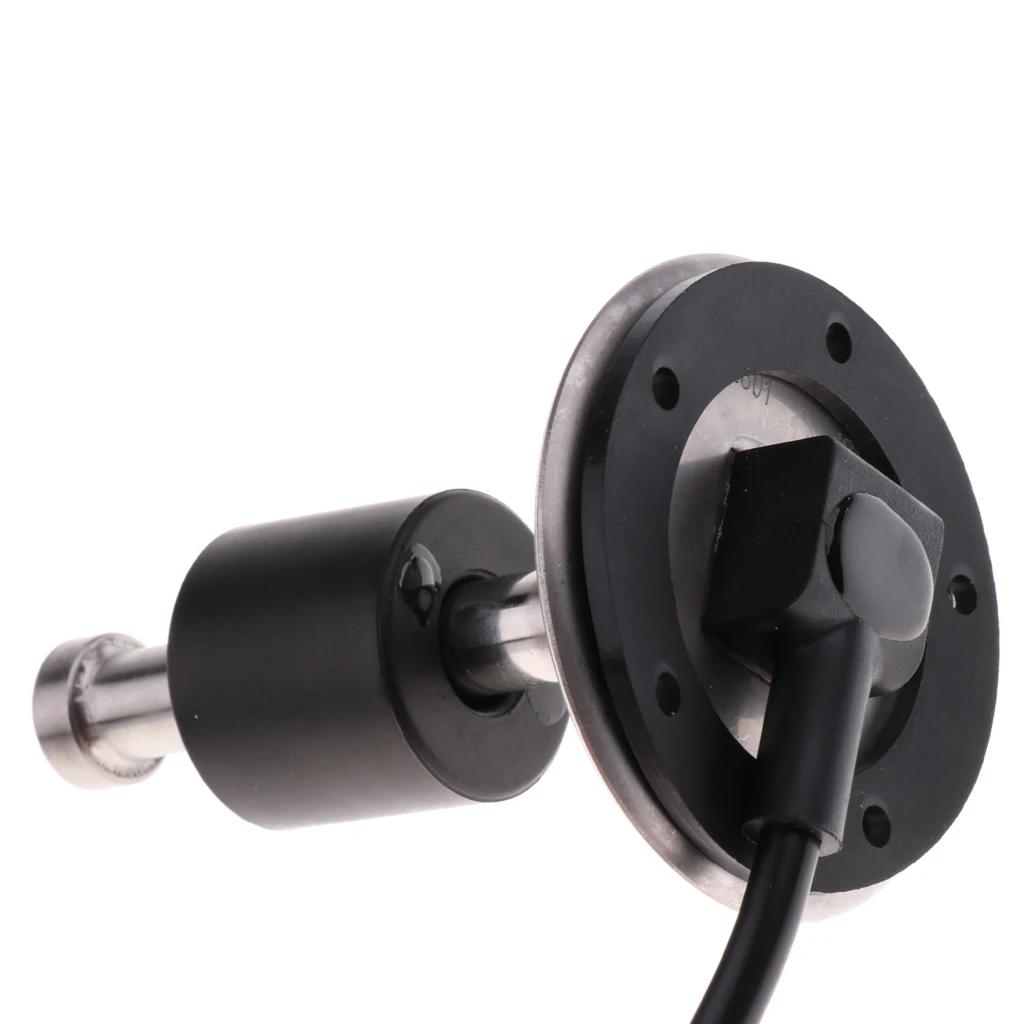 Sensor de Nível de Óleo Indicador de Nível de Combustível para o Barco Milímetros de Aço Carro Iate Marinho 240-33ohm Combustível Guages 100 300 400 500 Inoxidável 0190 Ohm 9 De Nível de Combustível para o Barco