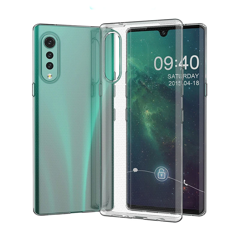 TIANYUE Coque LG Velvet 4G/5G/G9 Velvet, Housse Transparente Antichoc