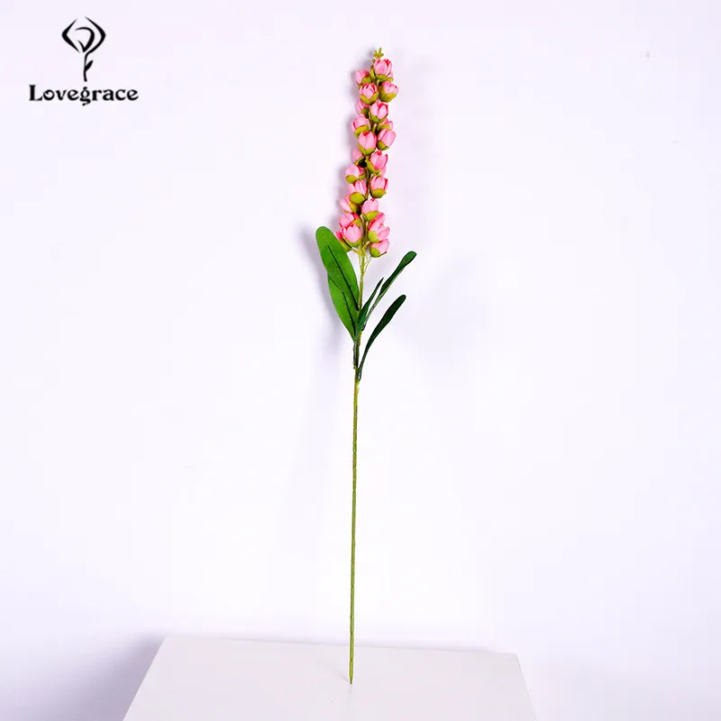 Искусственные цветы Convallaria Majalis, длинная ветка, искусственный Лилия долины, цветы для свадьбы, фестиваля, украшения для дома, Флорес