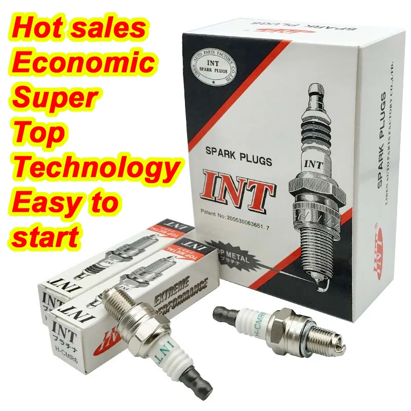 1 шт. INT Свеча зажигания H-CMR6 для 0242035500 USR7AC CANDEL TR15C 965 31916-Z0H-003 CMR6H BUJIA 3365 CMR7H CMR5H TR14C RZ7C GX35