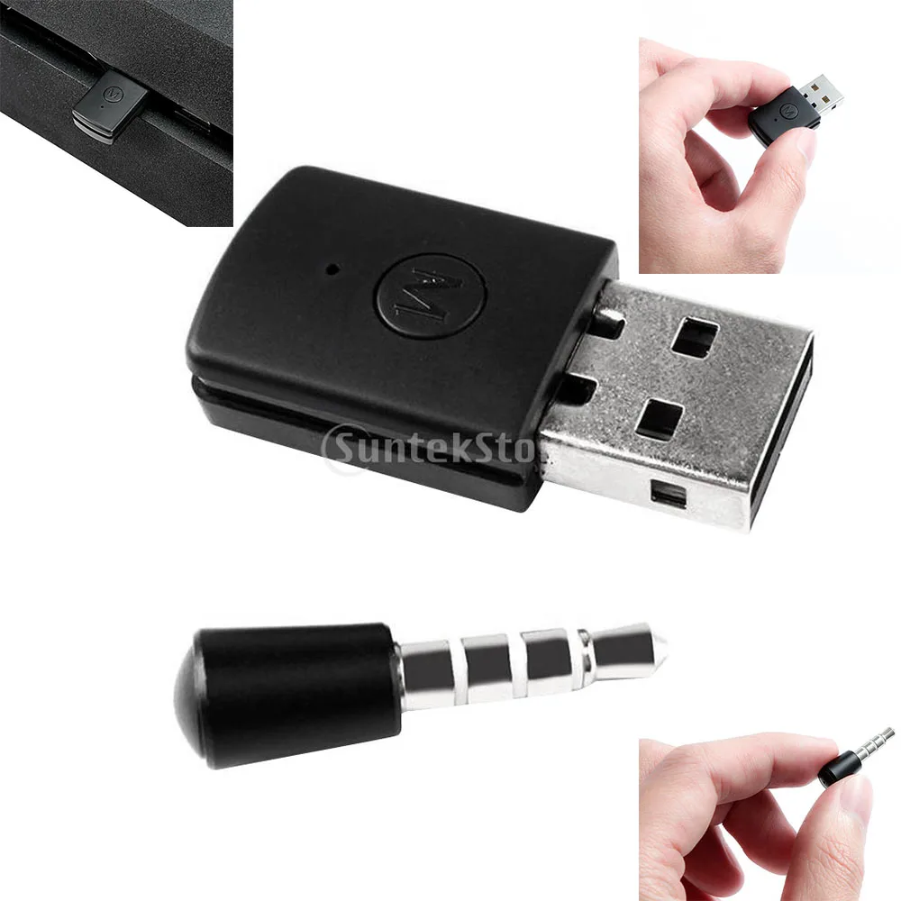 Wireless Bluetooth v4.0 Dongle USB 2.0 Adapter for PS4