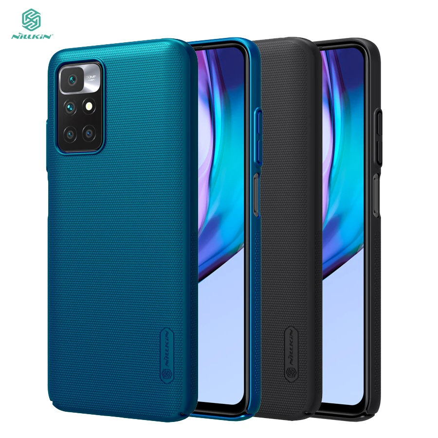 

Чехол-накладка NILLKIN для Xiaomi Redmi 10 Prime, жесткий матовый чехол для Xiaomi Redmi 10