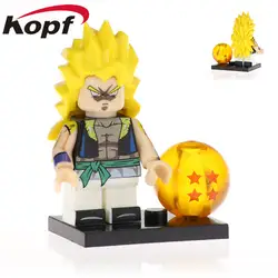 20 шт. PG1370 Gotenks Dragon Ball Goku фигурки японского аниме развивающий конструктор строительные блоки куклы экшн игрушки для детей Подарки