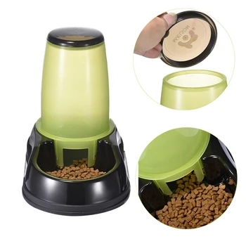 

Automatic Pet Bowl Food Water Feeder Bubble Pet Bowls Cat Water Fountain Dog Kitten Feeding Container Water Dispenser
