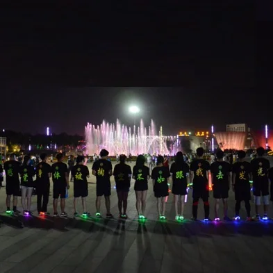 Party Decoration Glowing Clip warning Clip TikTok Sport Outdoor Night Running Lights Riding Warning Flashing Light Shoe Clips