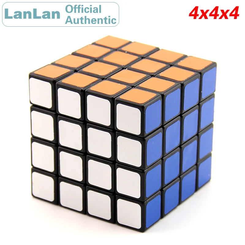 

LanLan 4x4x4 Magic Cube 4x4 Professional Speed Puzzle Brain Teasers Intelligence Antistress Fidget Educational Toys For Children