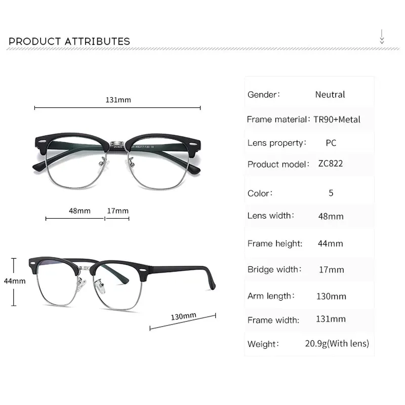 Blue Light Glasses For Kids 3-12 Years Old Retro Square Rivet Children Computer Gaming Filter Boys Girls Computer Eyewear