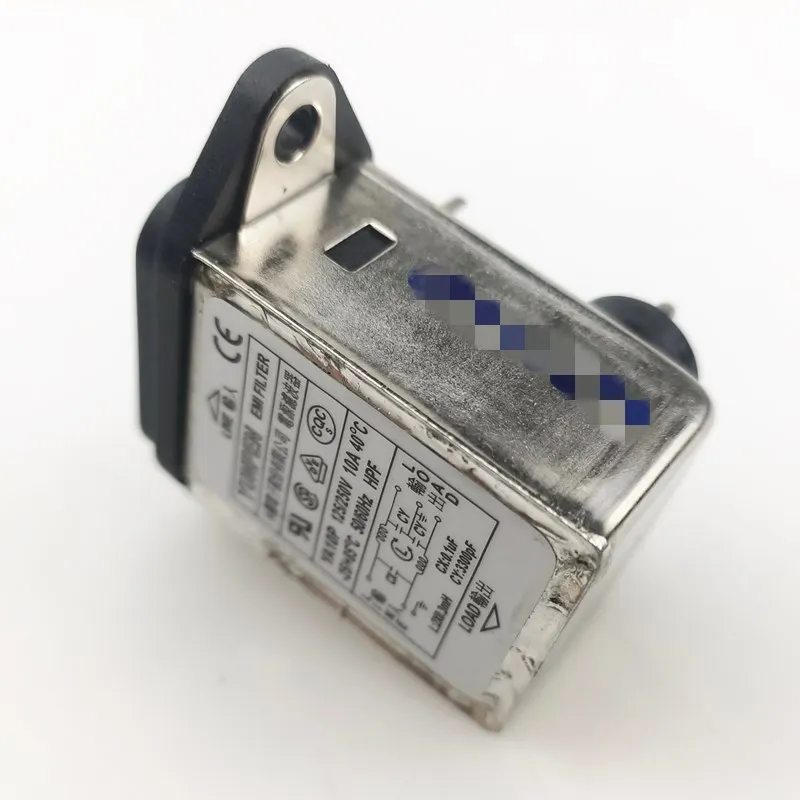Разъем для фильтра питания YUNPEN YA10P 10A EMI 115/250VAC|panel mount connector|connector socketsocket connector |