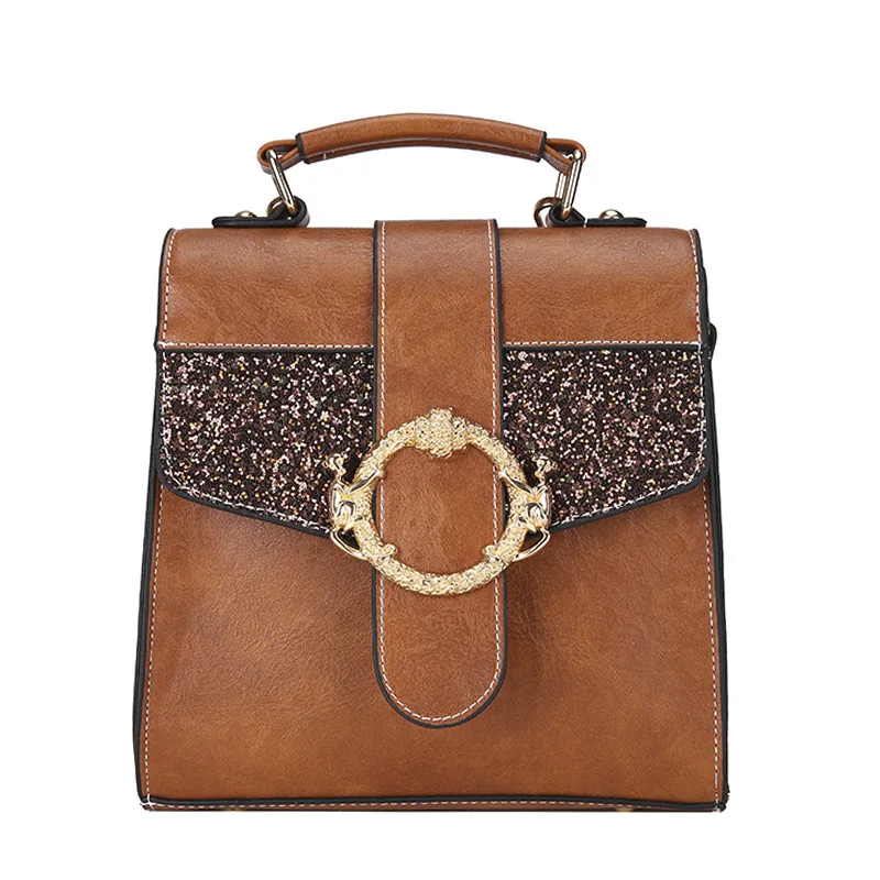 Zhenli New Style WOMEN'S Bag Pu WOMEN'S Backpack Solid Color AliExpress New Style Birkin Bag outside China on Behalf